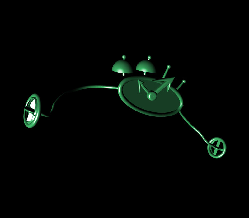 personaje 3D INSTALACION ERGONOMATRON