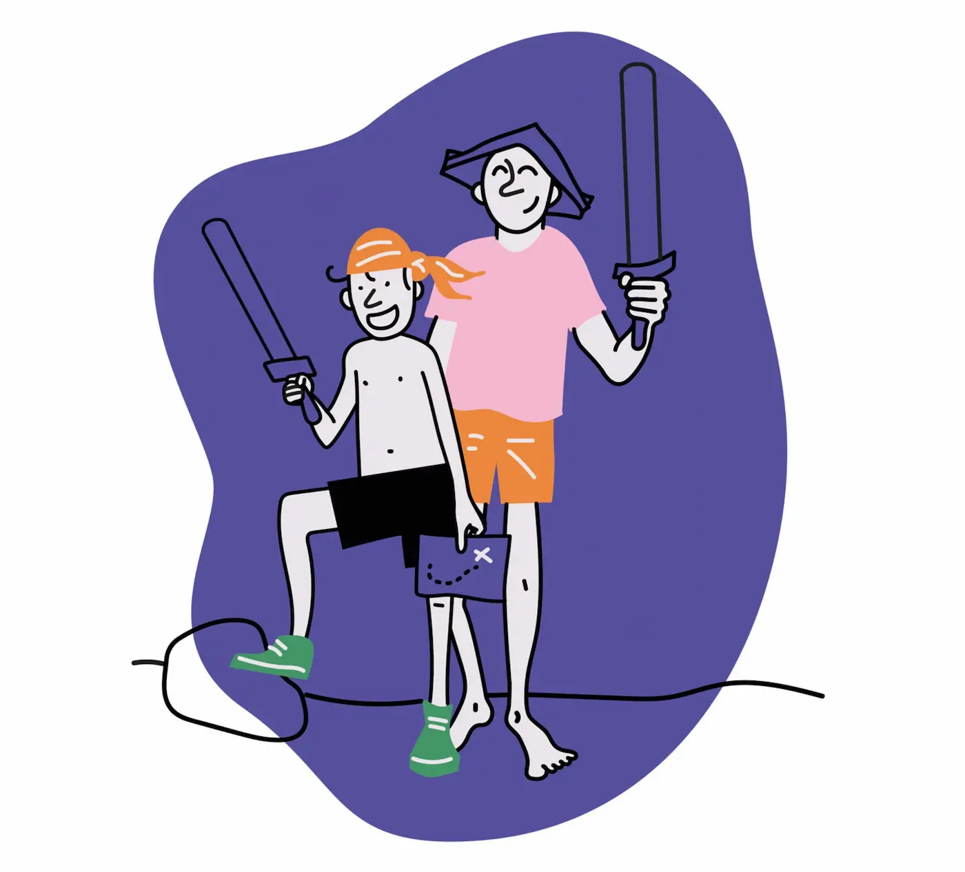 Illustration éditoriale pour Revue Travel Club - Ibiza