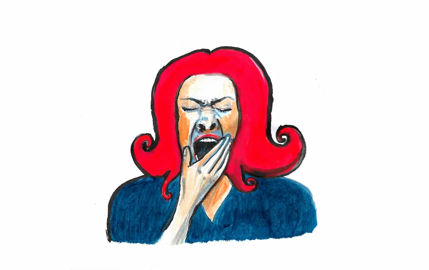 Illustration à l'acrylique - Livre d'expressions régionales