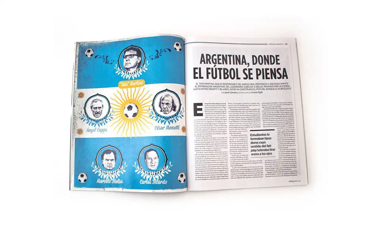 Illustration de presse créative pour médias numériques et éditions imprimées — La Tenaz